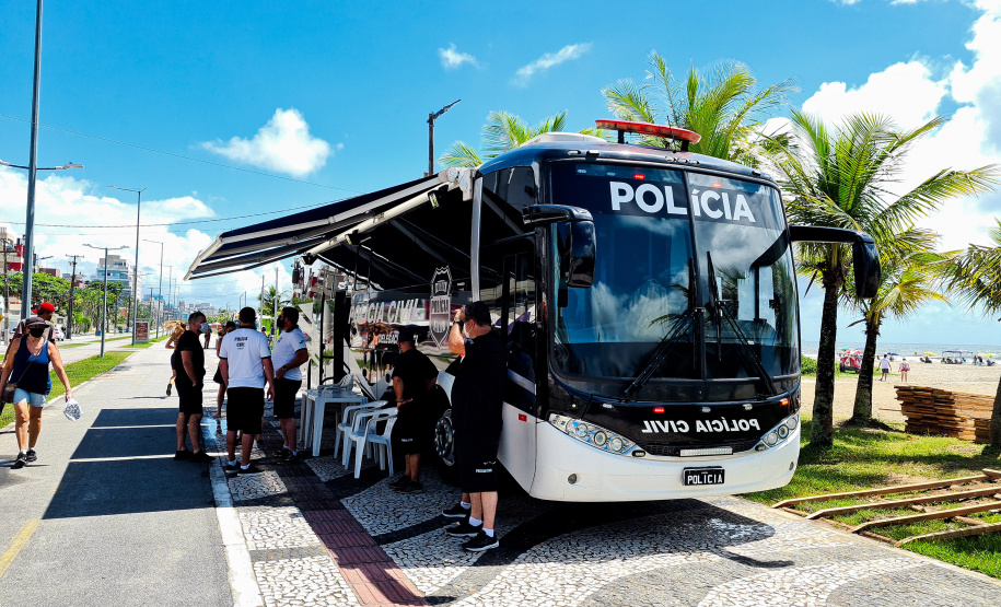 PCPR inicica com Delegacia Móvel
foto: Pcpr