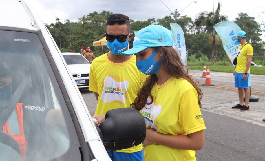 Governo inicia “blitz educativa sanitária” nos acessos ao litoral do estado neste sábado
Fotos: Verão Consciente