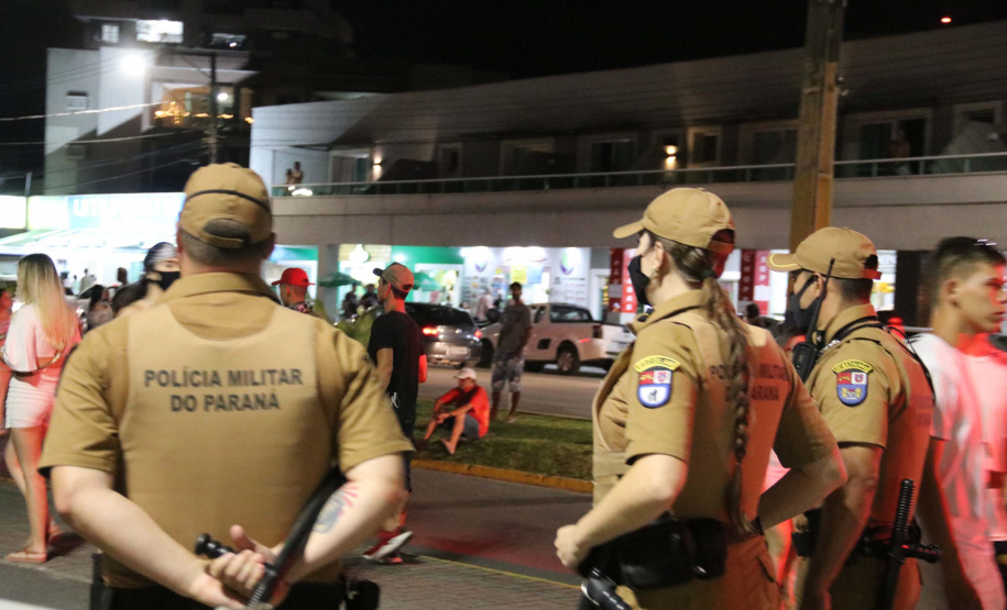 Com reforço policial e medidas sanitárias, Litoral registra menos ocorrências na passagem do ano
. Foto:SESP