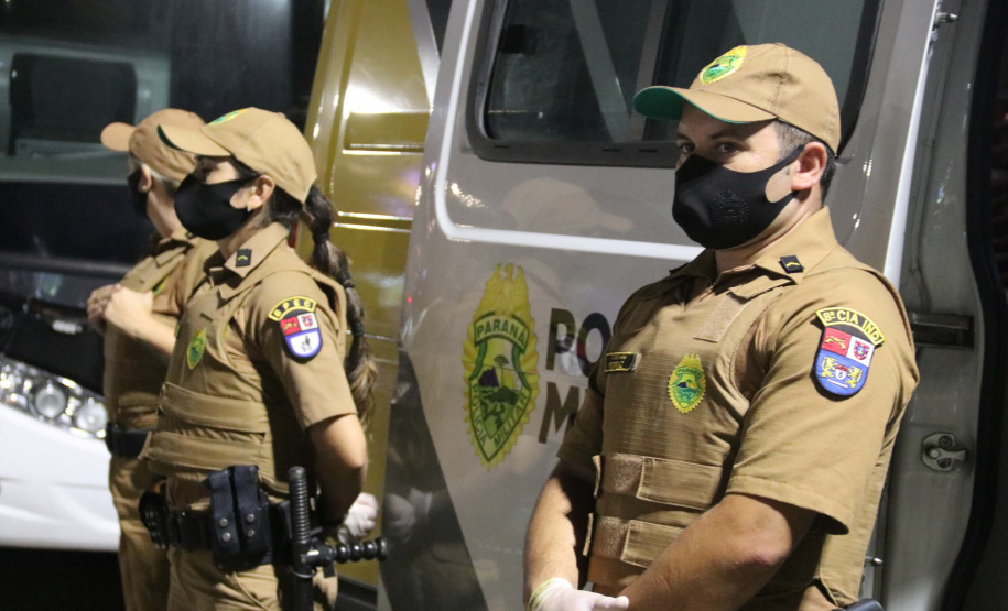 Com reforço policial e medidas sanitárias, Litoral registra menos ocorrências na passagem do ano
. Foto:SESP