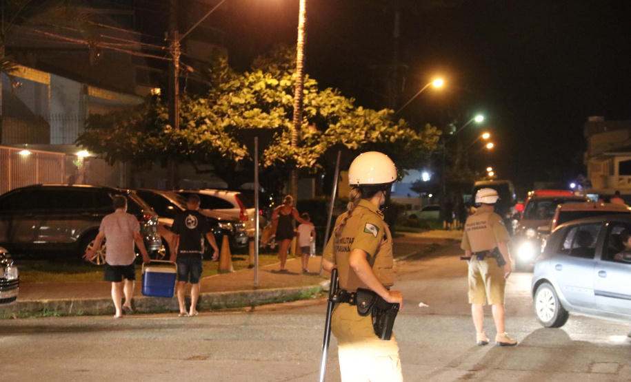 Com reforço policial e medidas sanitárias, Litoral registra menos ocorrências na passagem do ano
. Foto:SESP