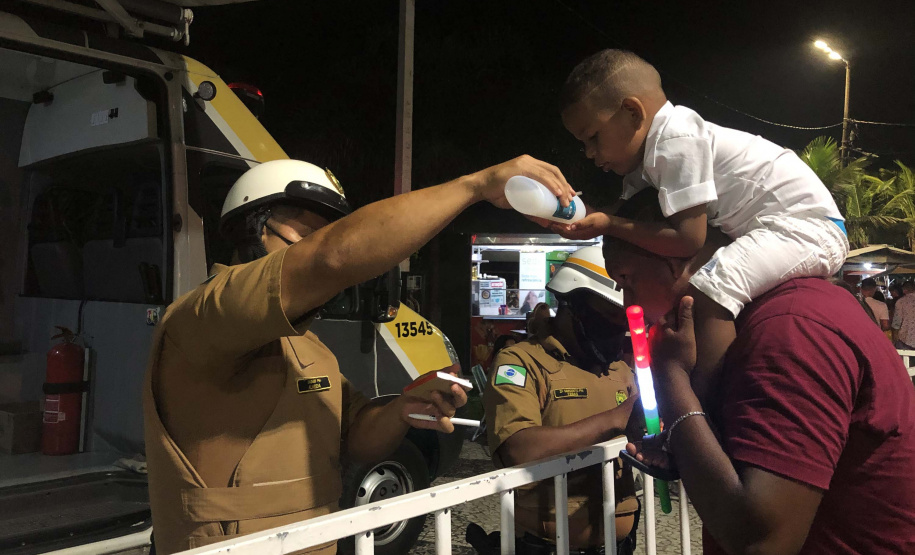 Com reforço policial e medidas sanitárias, Litoral registra menos ocorrências na passagem do ano
. Foto:SESP