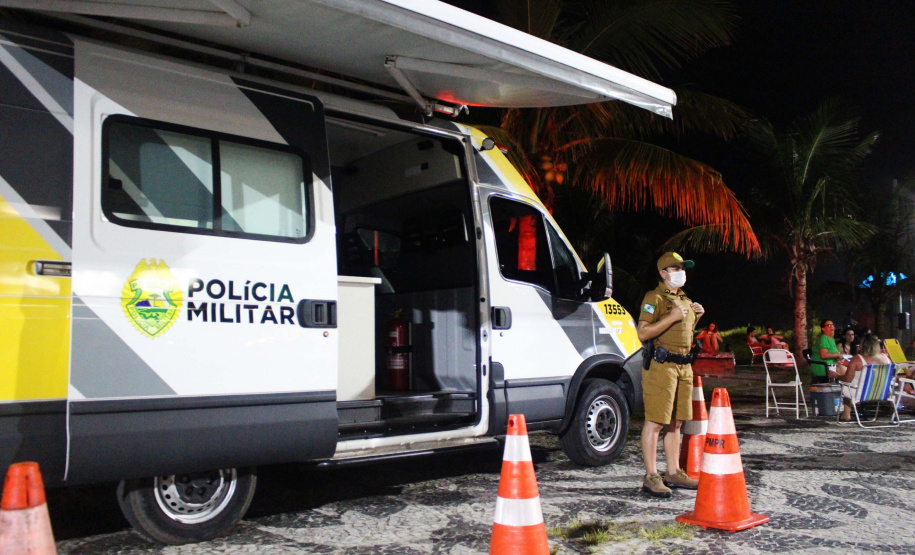Com reforço policial e medidas sanitárias, Litoral registra menos ocorrências na passagem do ano
. Foto:SESP