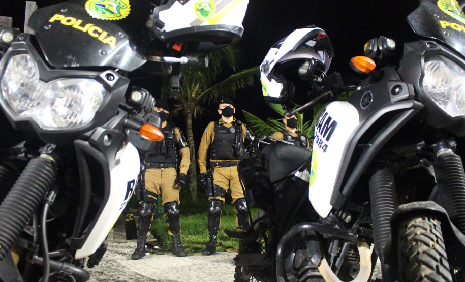 Com reforço policial e medidas sanitárias, Litoral registra menos ocorrências na passagem do ano
. Foto:SESP