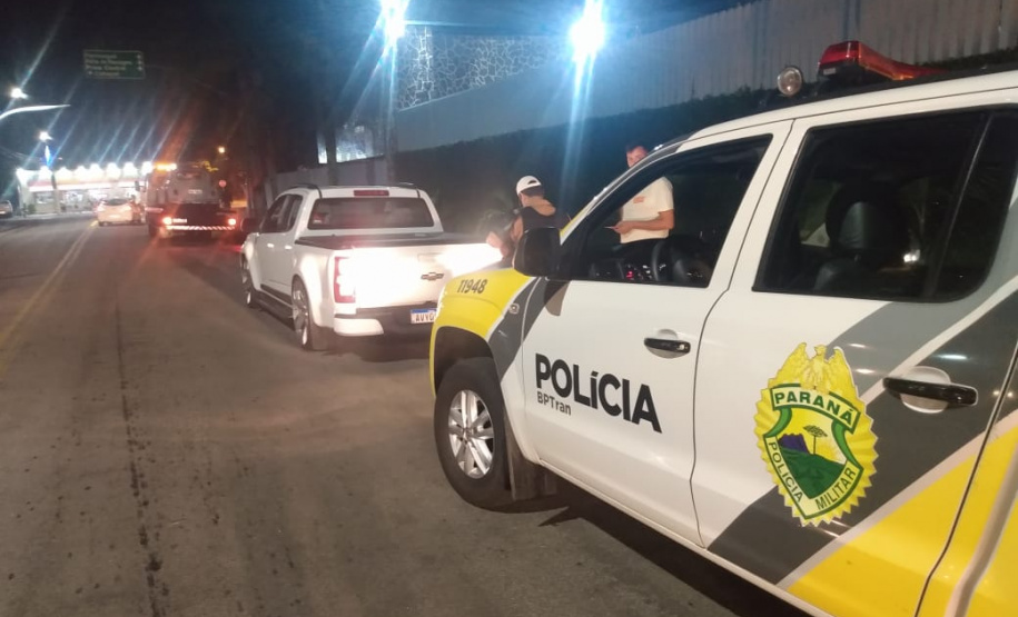 A estratégia de presença ostensiva e maciça da Polícia Militar nas ruas resultou na redução dos principais índices criminais durante os 15 primeiros dias do Verão Consciente 2020/2021 no Litoral.   -  Foto: Divulgação PMPR