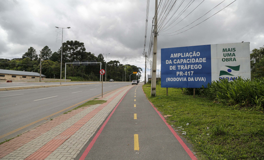 Governo entrega primeira fase da revitalização da Rodovia da Uva. Foto: Jonathan Campos/AEN
