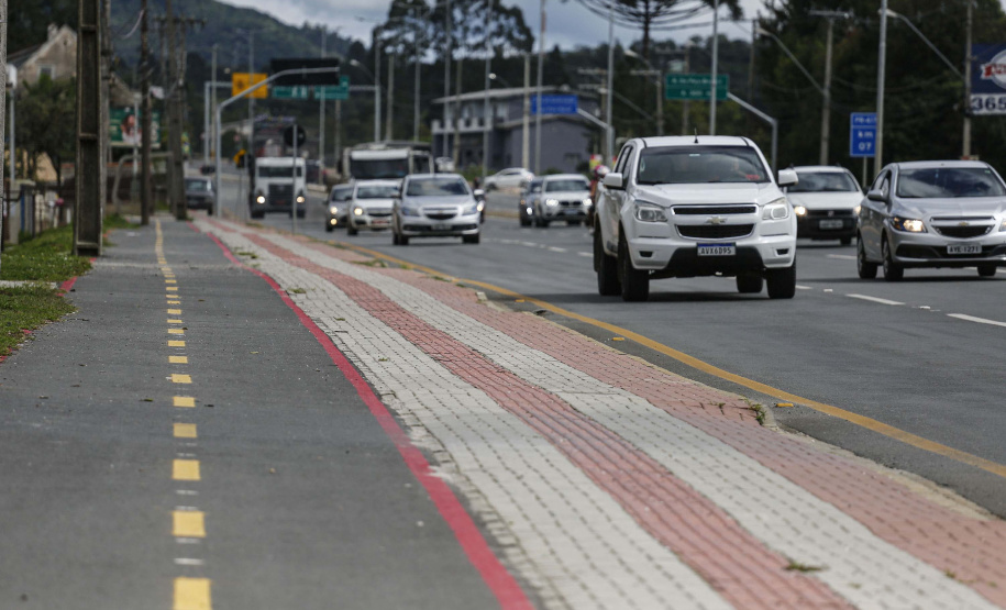 Governo entrega primeira fase da revitalização da Rodovia da Uva. Foto: Jonathan Campos/AEN