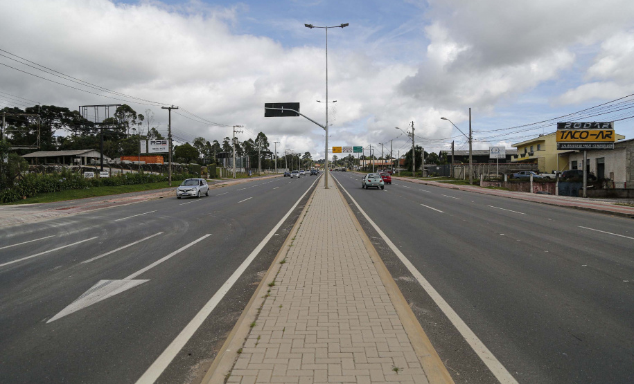 Governo entrega primeira fase da revitalização da Rodovia da Uva. Foto: Jonathan Campos/AEN