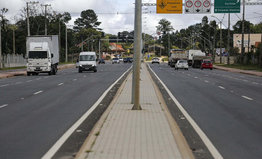 Governo entrega primeira fase da revitalização da Rodovia da Uva. Foto: Jonathan Campos/AEN