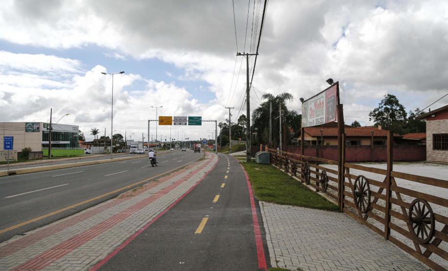 Governo entrega primeira fase da revitalização da Rodovia da Uva. Foto: Jonathan Campos/AEN