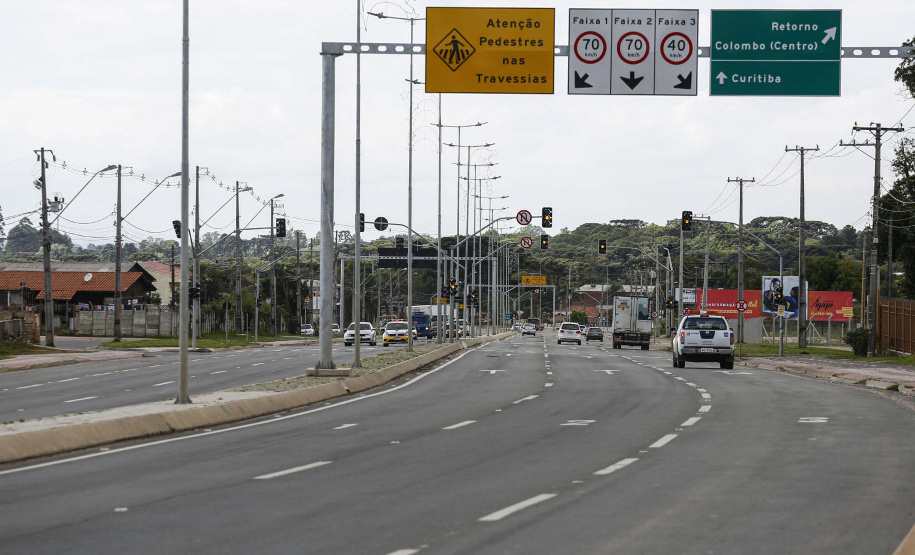 Governo entrega primeira fase da revitalização da Rodovia da Uva. Foto: Jonathan Campos/AEN