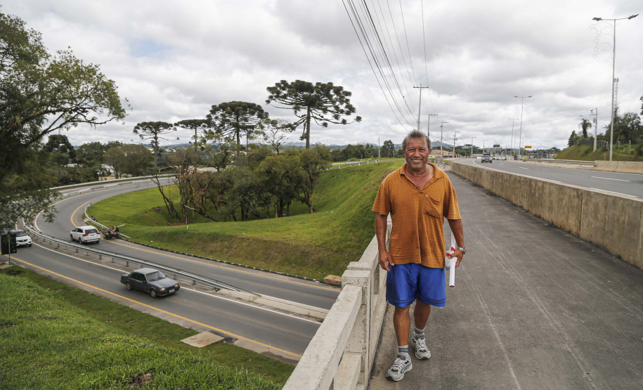 Governo entrega primeira fase da revitalização da Rodovia da Uva.Na foto, Vitorino dos Santos - FOTO: JONATHAN CAMPOS/ AEN