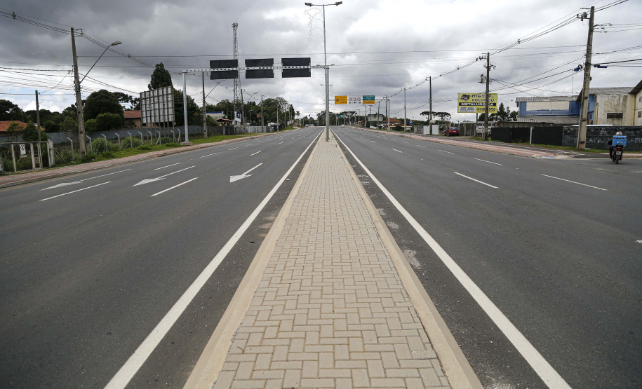 Governo entrega primeira fase da revitalização da Rodovia da Uva. Foto: Jonathan Campos/AEN