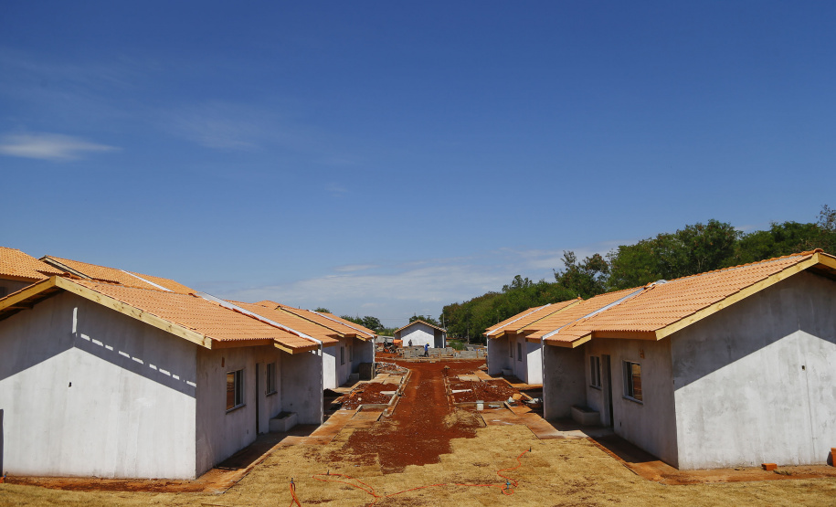 Condomínio do Idoso de Foz do Iguaçu tem 80% das obras executadas. Foto: Jonathan Campos/ AEN