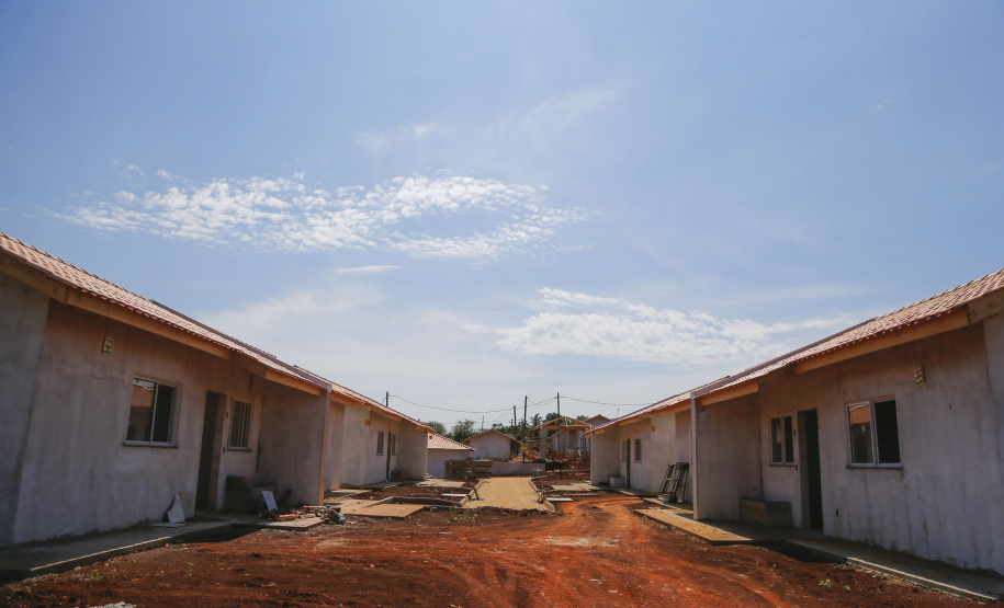 Condomínio do Idoso de Foz do Iguaçu tem 80% das obras executadas. Foto: Jonathan Campos/ AEN