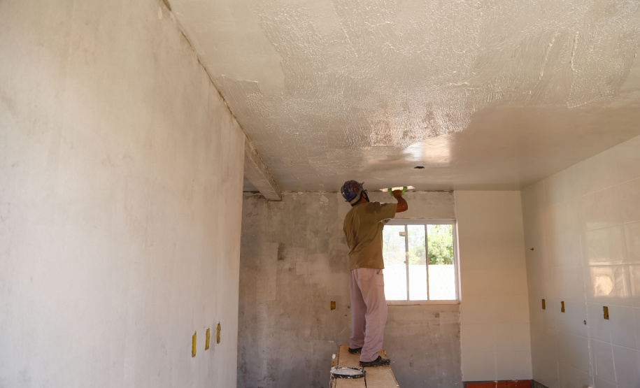 Condomínio do Idoso de Foz do Iguaçu tem 80% das obras executadas. Foto: Jonathan Campos/ AEN