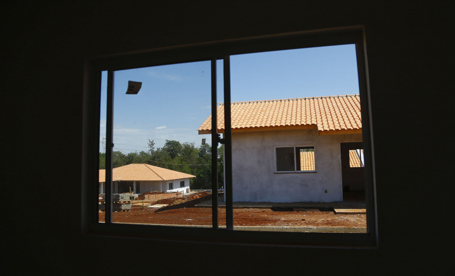 Condomínio do Idoso de Foz do Iguaçu tem 80% das obras executadas. Foto: Jonathan Campos/ AEN