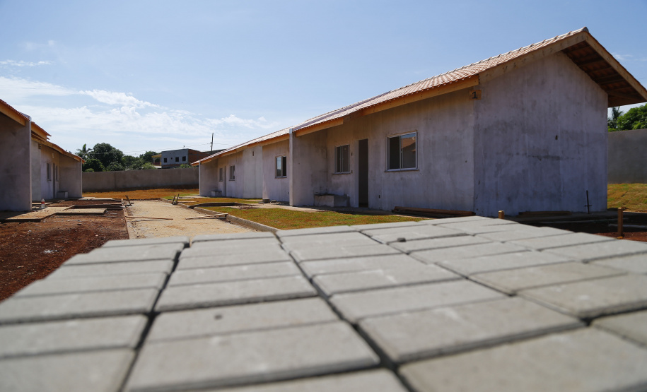 Condomínio do Idoso de Foz do Iguaçu tem 80% das obras executadas. Foto: Jonathan Campos/ AEN