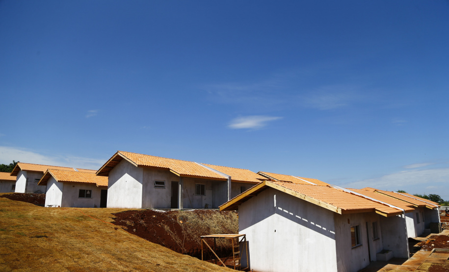 Condomínio do Idoso de Foz do Iguaçu tem 80% das obras executadas. Foto: Jonathan Campos/ AEN