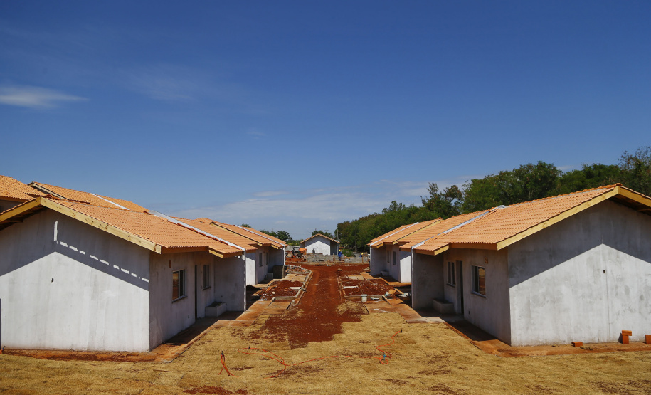 Condomínio do Idoso de Foz do Iguaçu tem 80% das obras executadas. Foto: Jonathan Campos/ AEN