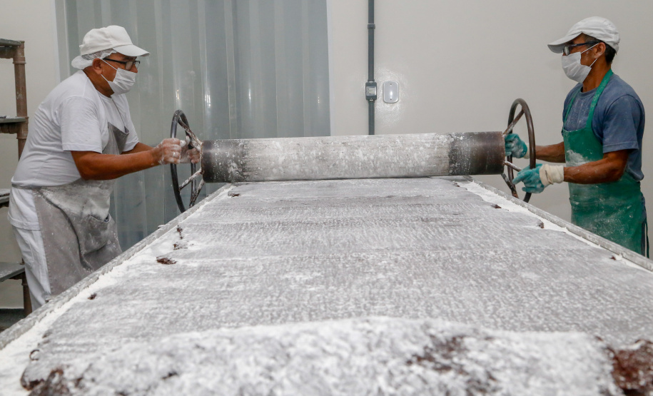 Bala  de banana de Antonina. Foto Gilson Abreu/AEN