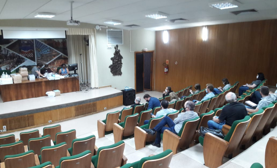 O Departamento de Estradas de Rodagem do Paraná (DER/PR) realizou nesta terça-feira (05) a abertura dos envelopes da licitação da pavimentação da PR-160 entre os municípios de Imbaú e Reserva, na região dos Campos Gerais.  -  Curitiba, 06/01/2021  -  Foto: Divulgação DER