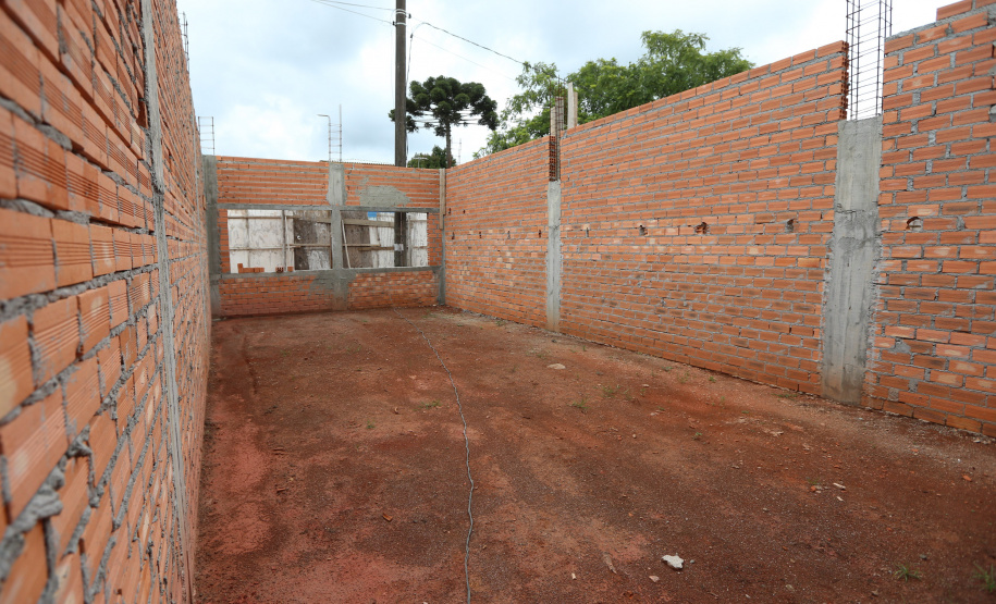 Obra do Centro Integrado de Saude em Quatro Barras. 05/01/2021 - Foto: Geraldo Bubniak/AEN