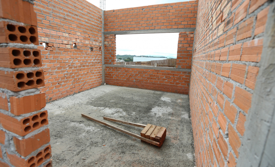 Obra do Centro Integrado de Saude em Quatro Barras. 05/01/2021 - Foto: Geraldo Bubniak/AEN