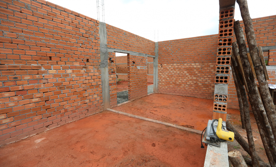 Obra do Centro Integrado de Saude em Quatro Barras. 05/01/2021 - Foto: Geraldo Bubniak/AEN