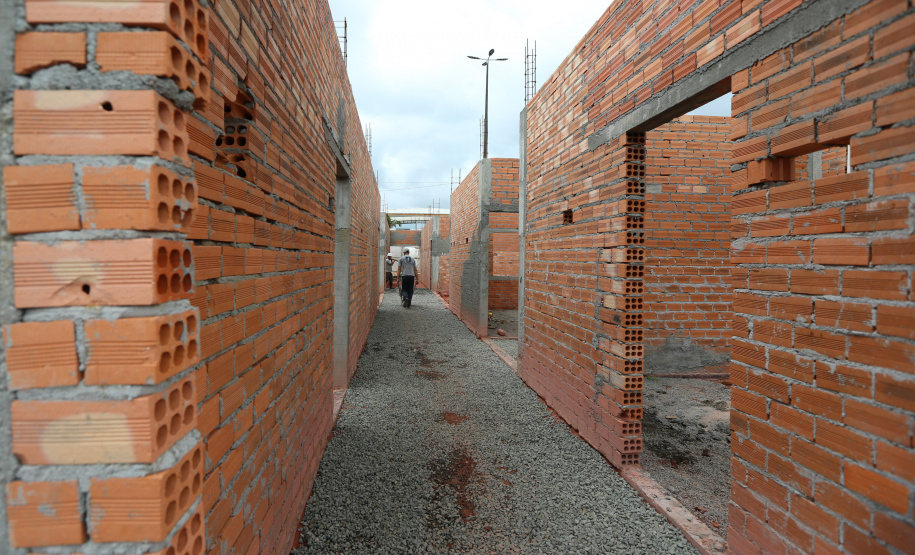 Obra do Centro Integrado de Saude em Quatro Barras. 05/01/2021 - Foto: Geraldo Bubniak/AEN