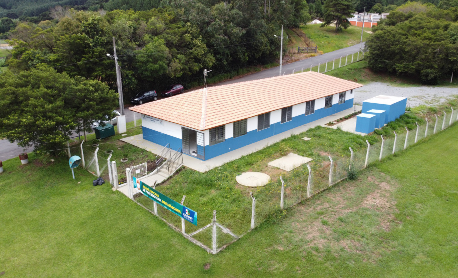 Obra na Unidade Basica de Saude Capivari no bairro Capivari  em Colombo. 05/01/2021 - Foto: Geraldo Bubniak/AEN