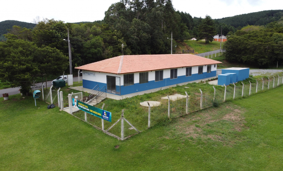 Obra na Unidade Basica de Saude Capivari no bairro Capivari  em Colombo. 05/01/2021 - Foto: Geraldo Bubniak/AEN