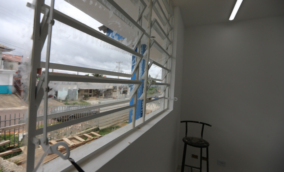 Obra na Unidade Basica de Saude Santa Teresa no bairro Arruda em Colombo. 05/01/2021 - Foto: Geraldo Bubniak/AEN