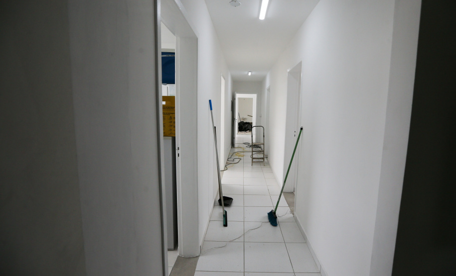 Obra na Unidade Basica de Saude Santa Teresa no bairro Arruda em Colombo. 05/01/2021 - Foto: Geraldo Bubniak/AEN