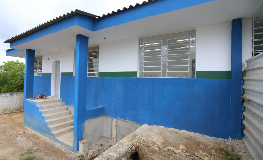 Obra na Unidade Basica de Saude Santa Teresa no bairro Arruda em Colombo. 05/01/2021 - Foto: Geraldo Bubniak/AEN