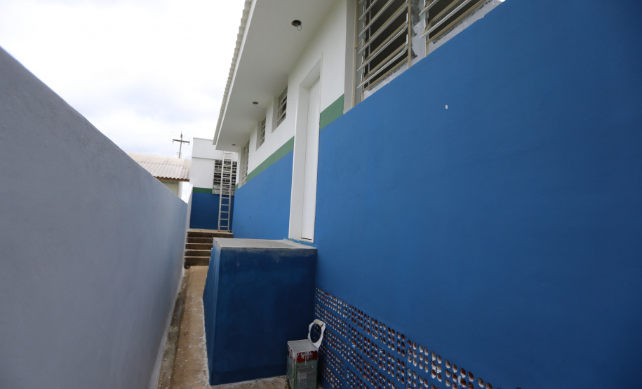 Obra na Unidade Basica de Saude Santa Teresa no bairro Arruda em Colombo. 05/01/2021 - Foto: Geraldo Bubniak/AEN