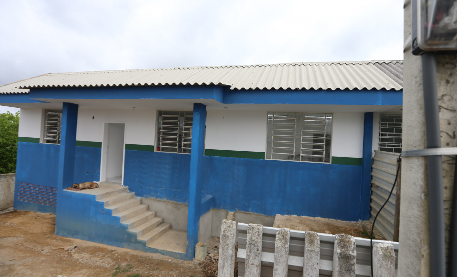 Obra na Unidade Basica de Saude Santa Teresa no bairro Arruda em Colombo. 05/01/2021 - Foto: Geraldo Bubniak/AEN