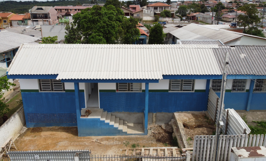 Obra na Unidade Basica de Saude Santa Teresa no bairro Arruda em Colombo. 05/01/2021 - Foto: Geraldo Bubniak/AEN