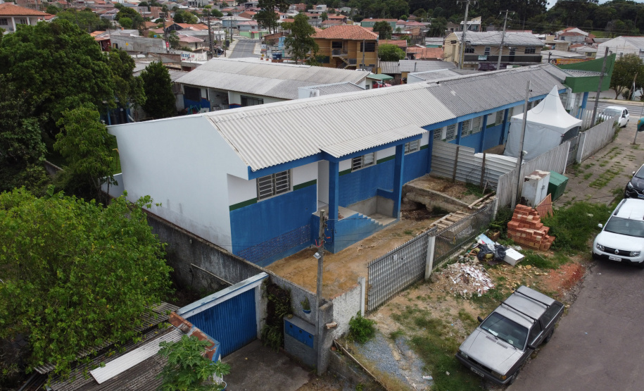 Obra na Unidade Basica de Saude Santa Teresa no bairro Arruda em Colombo. 05/01/2021 - Foto: Geraldo Bubniak/AEN