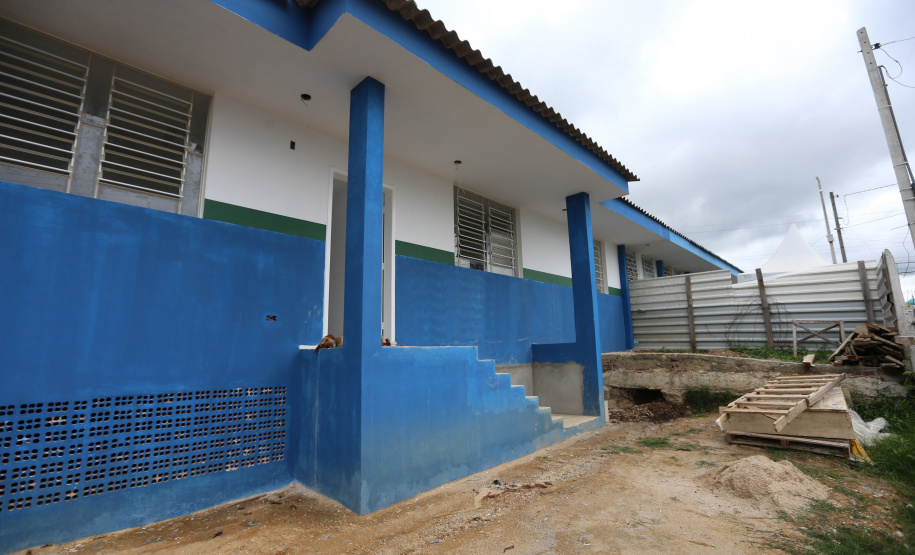 Obra na Unidade Basica de Saude Santa Teresa no bairro Arruda em Colombo. 05/01/2021 - Foto: Geraldo Bubniak/AEN