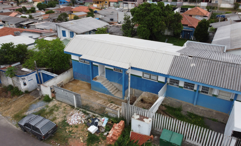 Obra na Unidade Basica de Saude Santa Teresa no bairro Arruda em Colombo. 05/01/2021 - Foto: Geraldo Bubniak/AEN