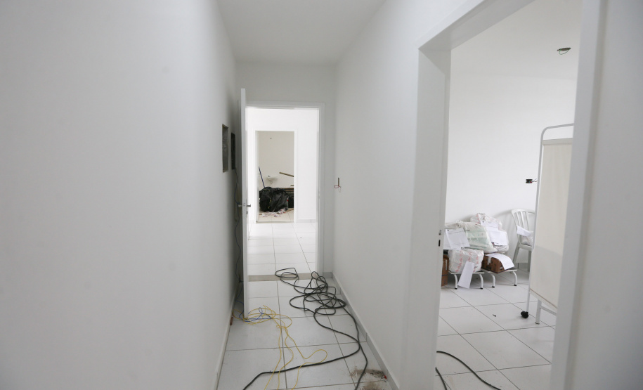 Obra na Unidade Basica de Saude Santa Teresa no bairro Arruda em Colombo. 05/01/2021 - Foto: Geraldo Bubniak/AEN