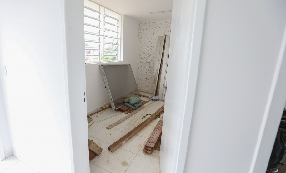 Obra na Unidade Basica de Saude Santa Teresa no bairro Arruda em Colombo. 05/01/2021 - Foto: Geraldo Bubniak/AEN