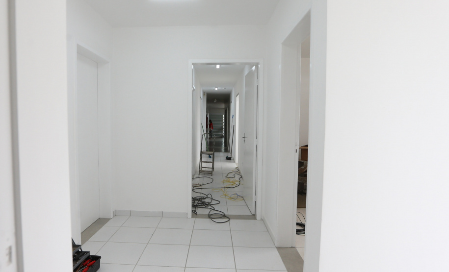 Obra na Unidade Basica de Saude Santa Teresa no bairro Arruda em Colombo. 05/01/2021 - Foto: Geraldo Bubniak/AEN