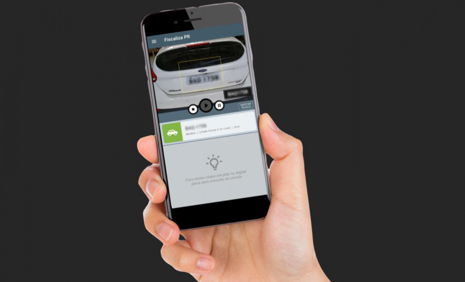 Aplicativo permite identificar pelo celular veículos com débitos ou furtados