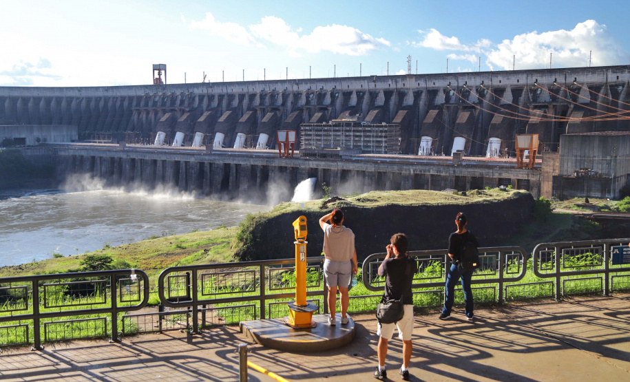 04/2019 - Foz do iguaçu - Usina Hidrelética Itaipu Binacional. Foto: José Fernando Ogura/AEN