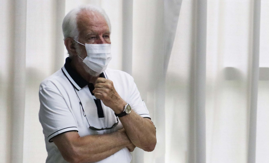 Vice-governador Darci Piana, participa de reunião de balanço do Verão Consciente no Litoral. Foto:SESP