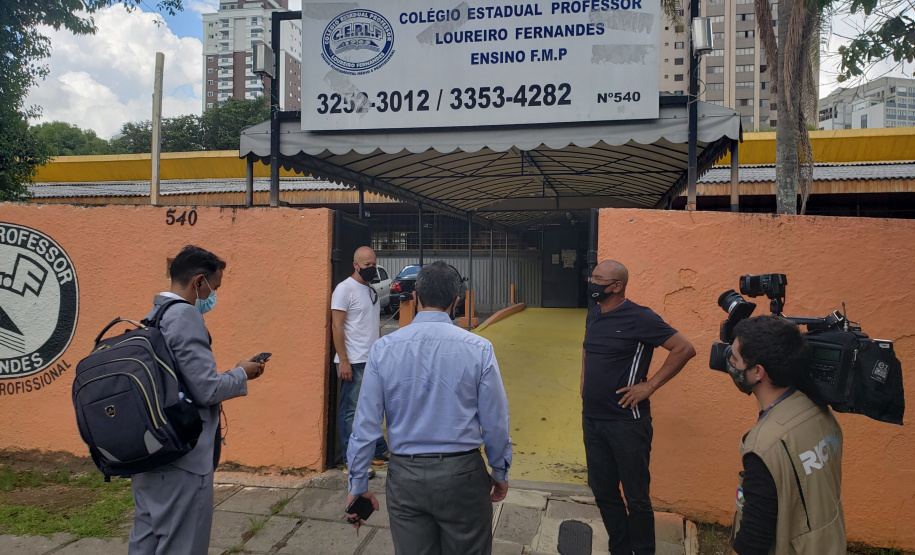 A prova objetiva do PSS (Processo Seletivo Simplificado) transcorreu com tranquilidade neste domingo (10) nos 198 locais de prova, em 30 cidades do Paraná. - Curitiba, 10/01/2021 - Foto: BRUNNO MARCEL BRUGNOLO/ SEED