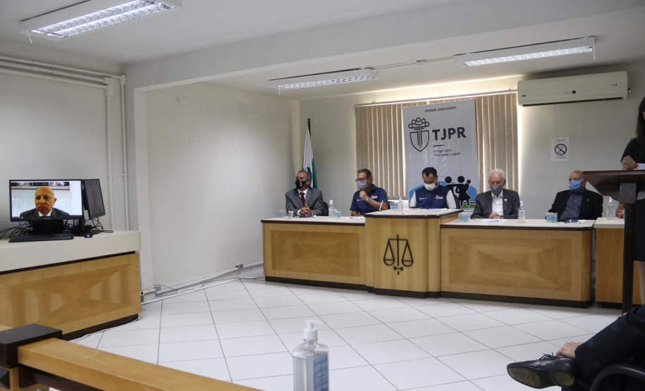 TJ inaugura novo Centro Judiciário de Solução de Conflitos e Cidadania em Pontal do Paraná, no litoral do estado  -  Pontal do Paraná, 11/01/2021 -  Foto: Divulgação: Verão Consciente