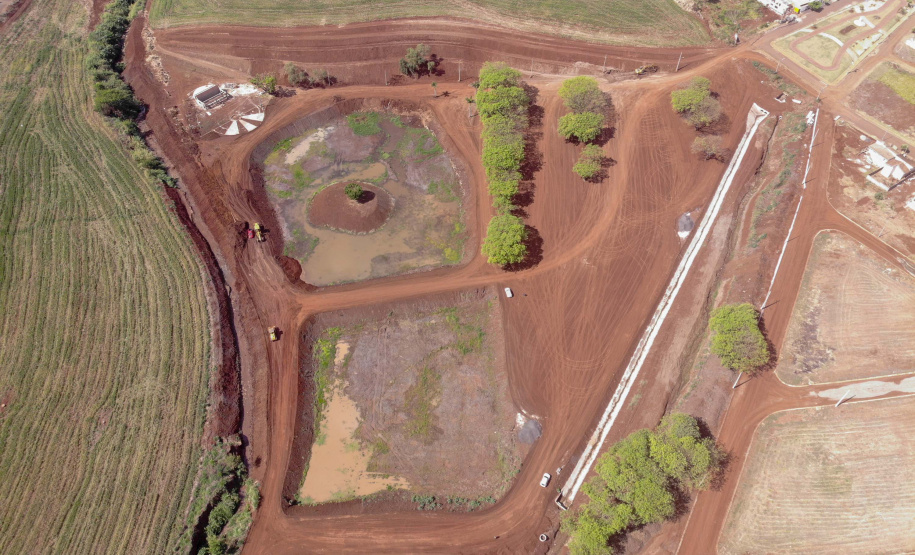 Parque urbano em Andirá. Foto de Gilson Abreu/AEN